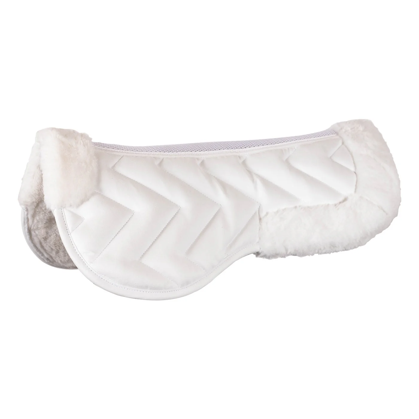 Shedrow Synthetic Suede Half Pad W/ 3D Mesh Spine