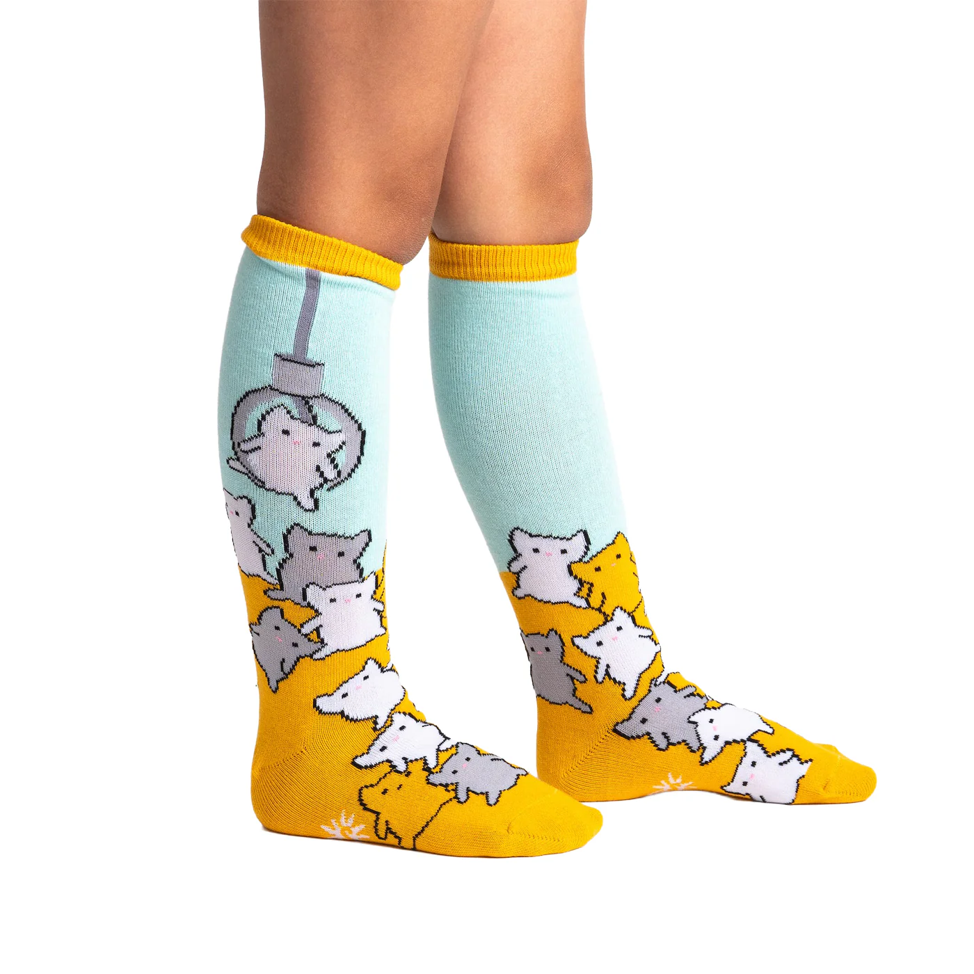 Sock It To Me Cat Claw Knee High Socks - Kids'