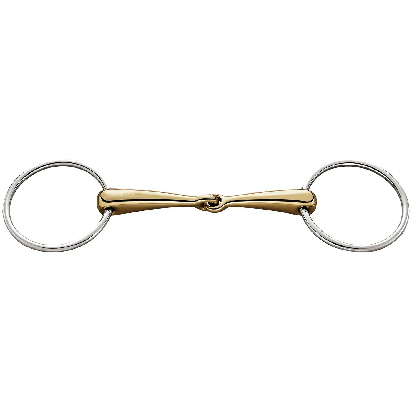 Sprenger CU Plus Loose Ring Single Jointed Snaffle Bit 18 mm