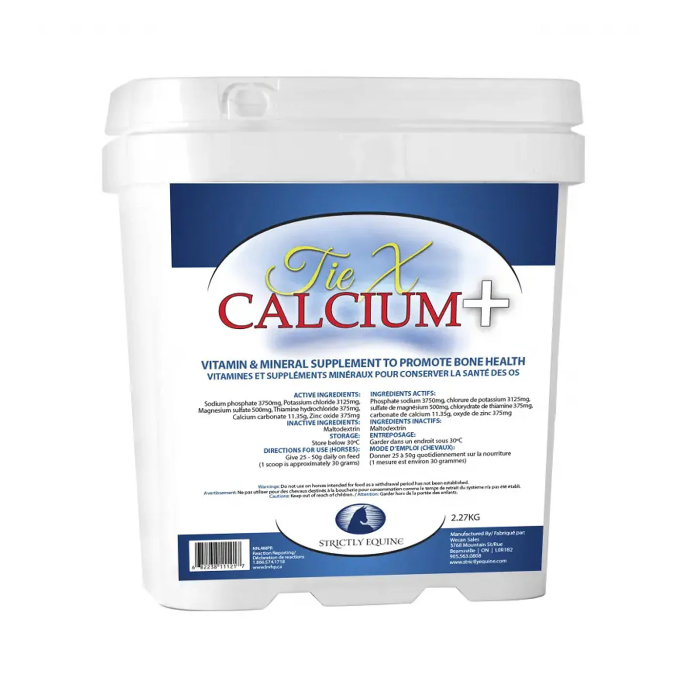 Strictly Equine Tie X + Calcium Plus 2.27 kg