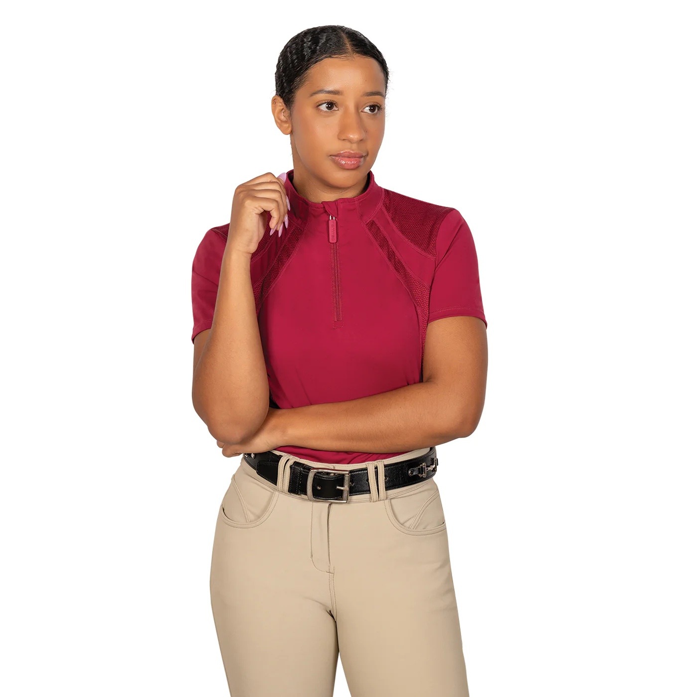 TemTeq Ava Mesh Short Sleeve Top