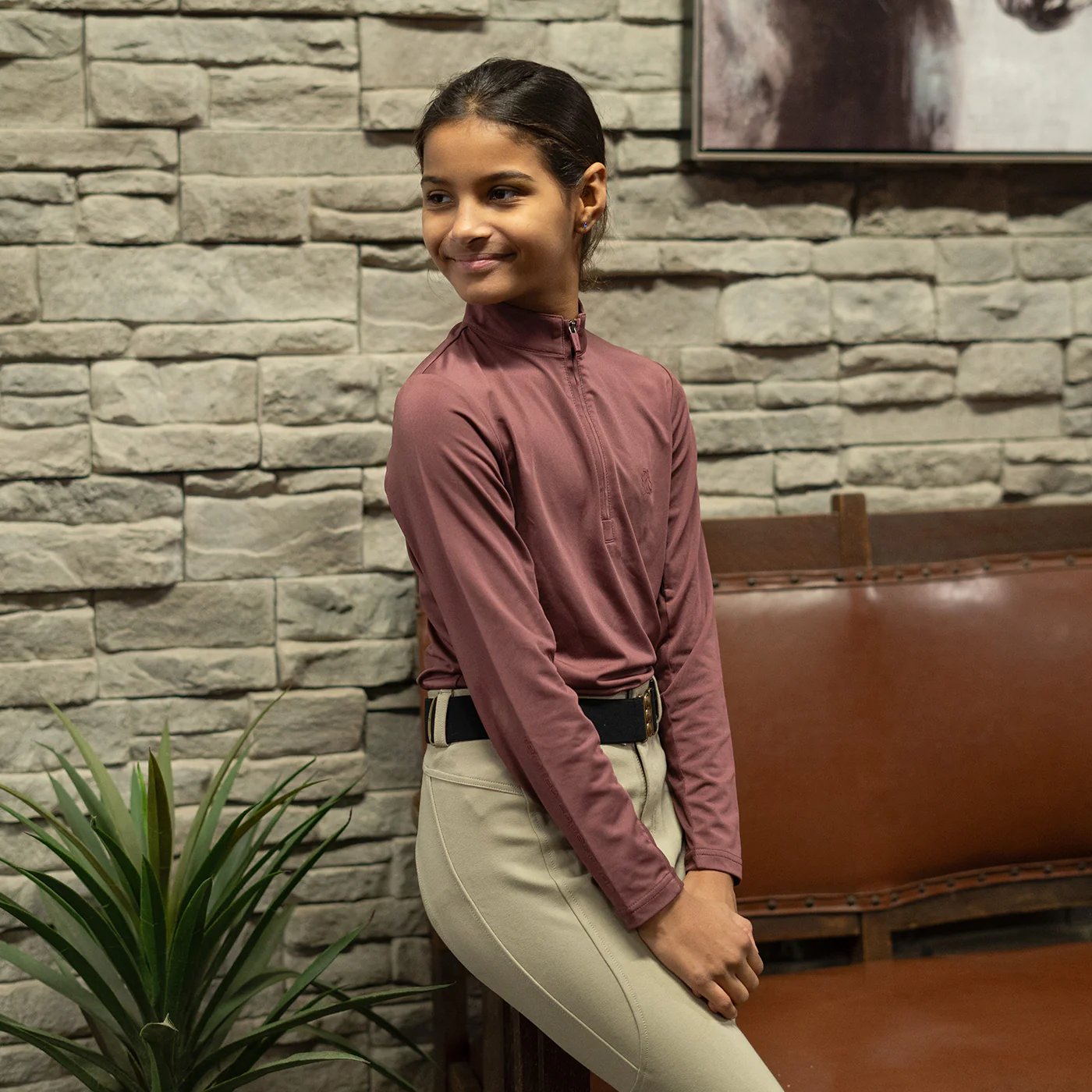 TemTeq Belize Technical Quarter Zip Top - Kids' - Image 4