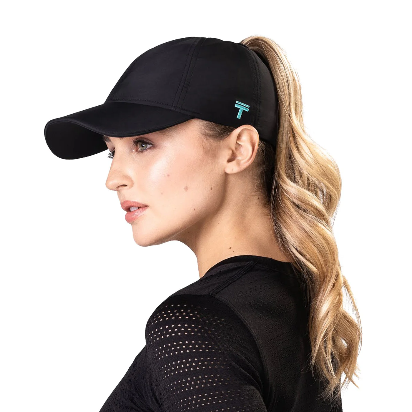 Top Knot Women's High Ponytail Performance Cap - Image 11