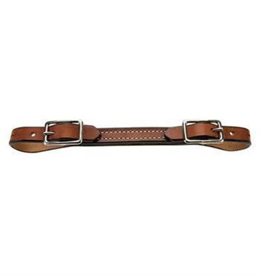 Weaver Flat Leather Curb Strap
