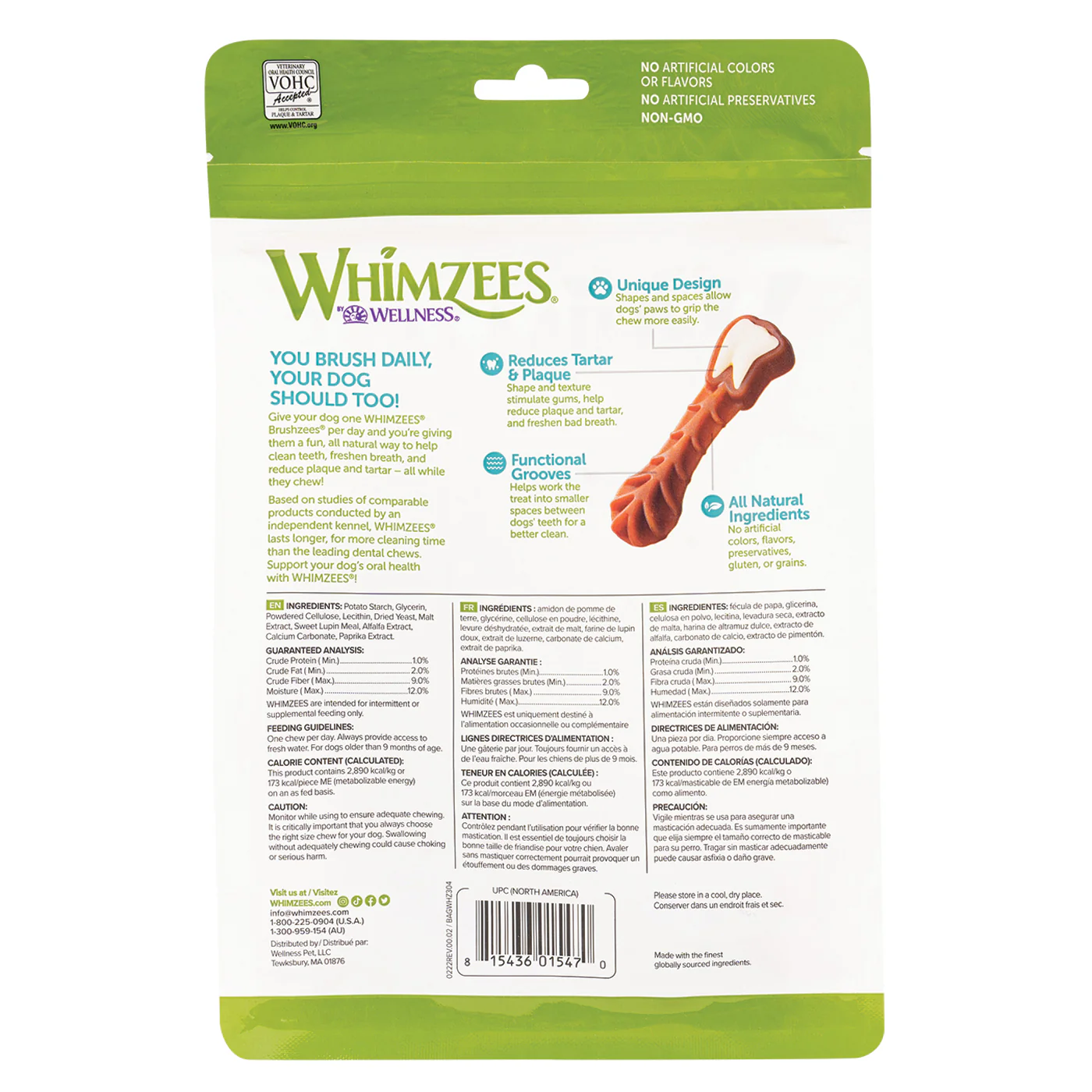 Whimzees Toothbrush Star Value Pouch - Image 2