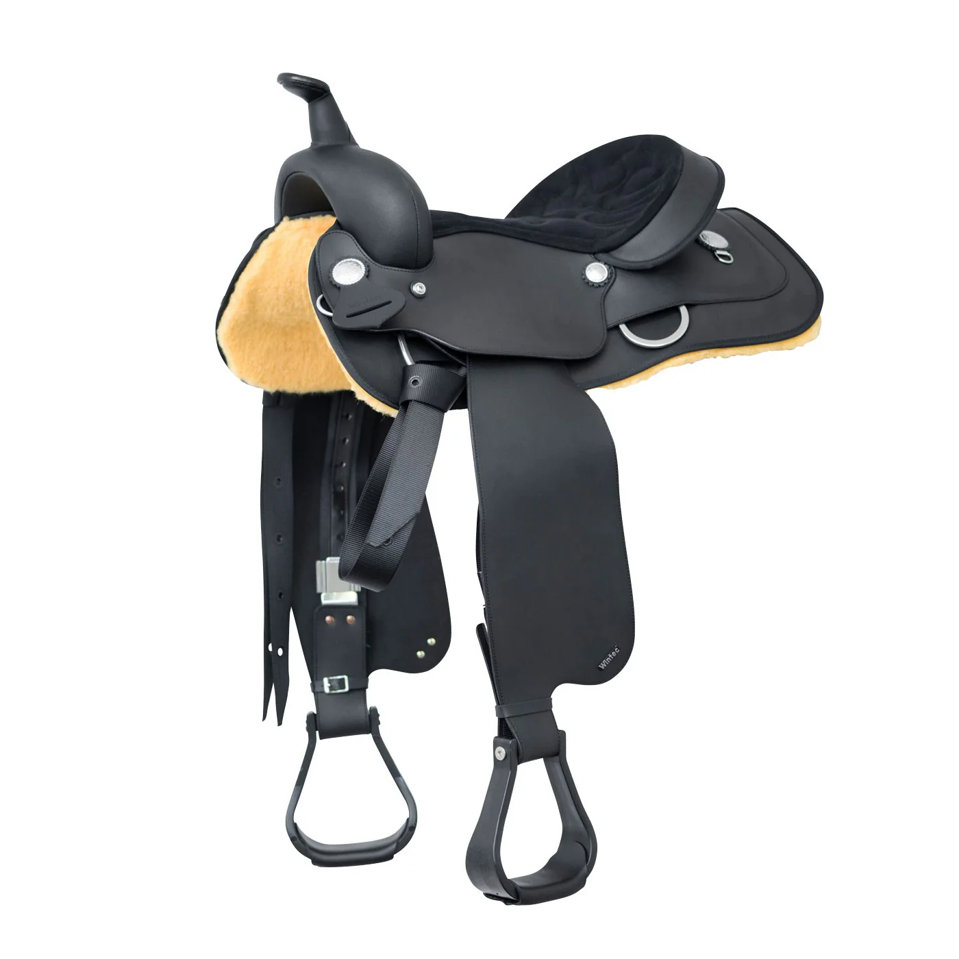Wintec Semi Quarter Horse Synthetic Saddle