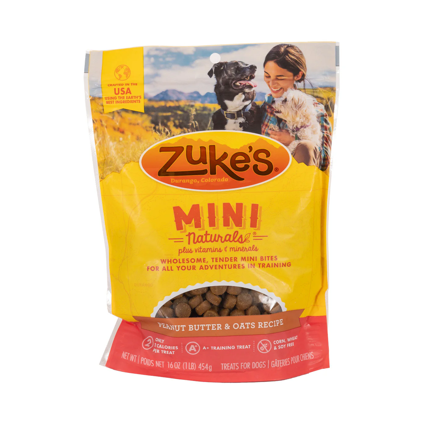 Zuke's Mini Naturals Peanut Butter Dog Treats 453 g