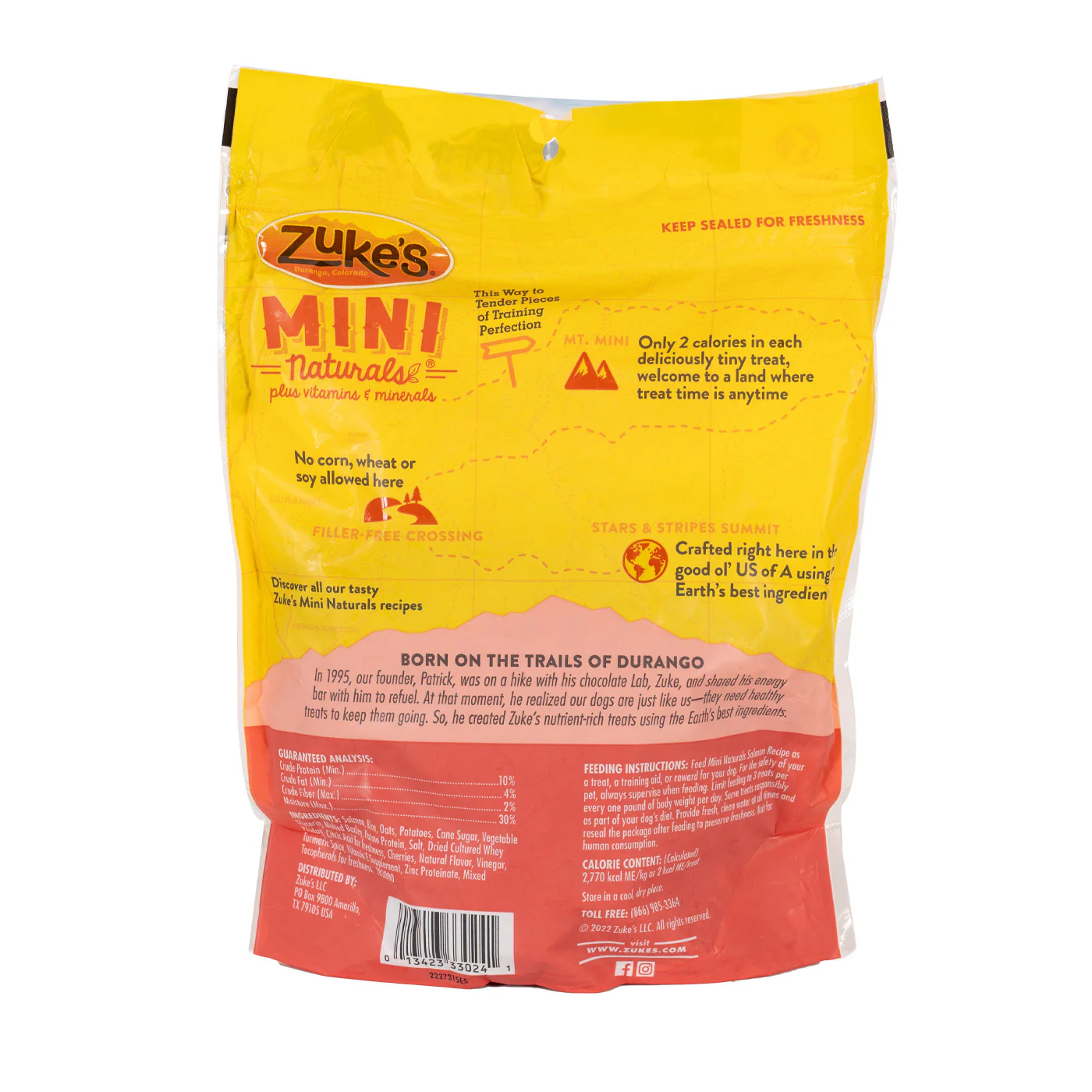 Zuke's Mini Naturals Salmon Dog Treats 453 g - Image 2